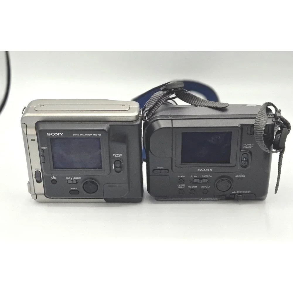 Sony Digital Mavicas MVC-FD5 & MVC-FD73 for parts only 1990s‎